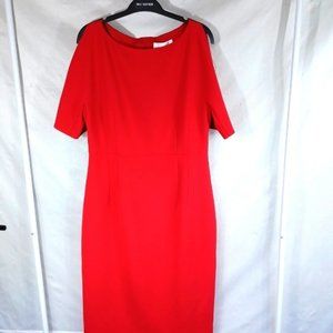 Hugo Boss Dintala Cold Shoulder Sheath Dress